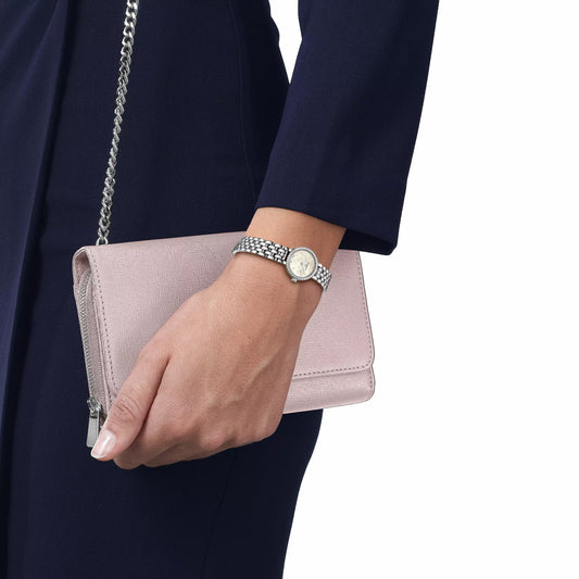 Tissot Ladies Lovely Diamond Mother Of Pearl  Dial Quartz Watch T1400096111600