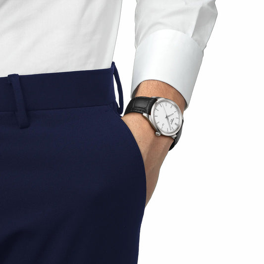 Tissot Gents PR 100 40mm White Dial Quartz Watch T1504101601100