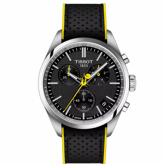 Tissot Gents PR100 Tour De France Black Dial Quartz Watch T150.417.11.051.00