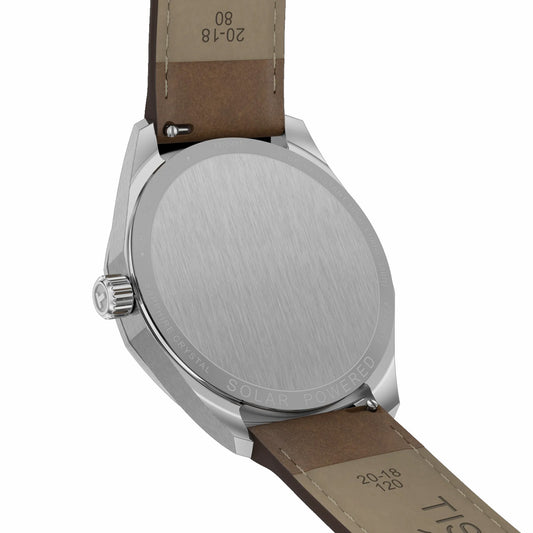 Tissot Gents PRC 100 39mm Silver Dial Solar Powered Watch T1514221603100