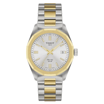 Tissot Ladies Lovely Square Dial Gold Tone Quartz Watch T0581093303100