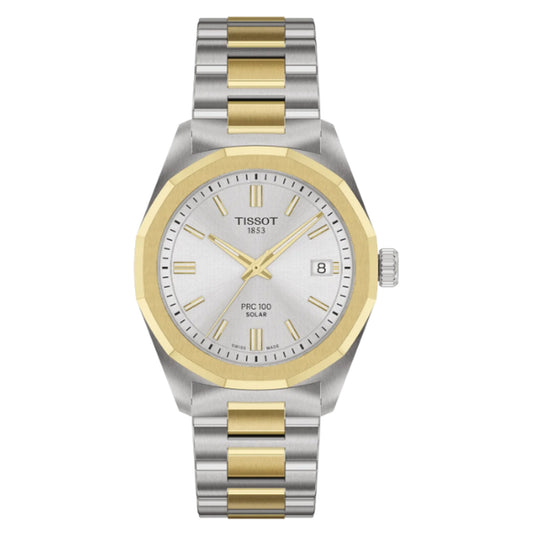 Tissot Ladies Lovely Square Dial Gold Tone Quartz Watch T0581093303100