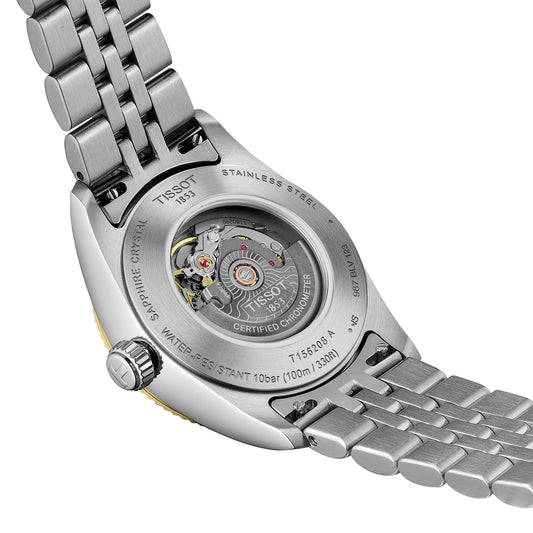 Tissot Mid-size Ballade COSC 30mm Silver Dial Two-Tone Watch