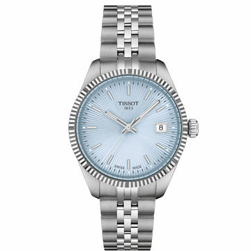 Tissot Ladies Ballade Blue Dial Stainless Steel Watch T156.210.11.351.00