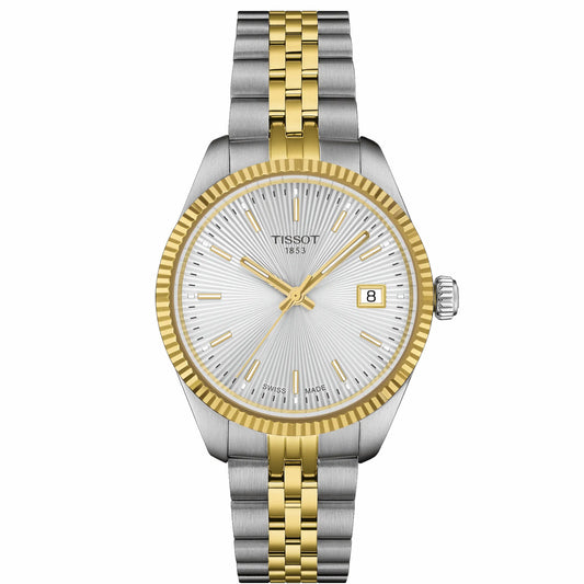 Tissot Ladies Ballade Two-Tone Quartz Watch T1562102203100