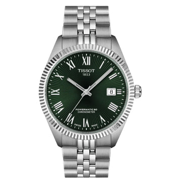 Tissot Gents Ballade COSC Powermatic 80 Automatic Green Dial Watch