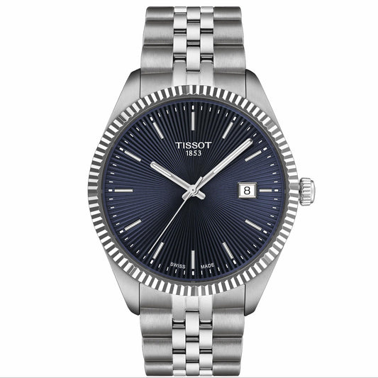 Tissot Gents Ballade 40mm Blue Dial Quartz Watch T1564101104100