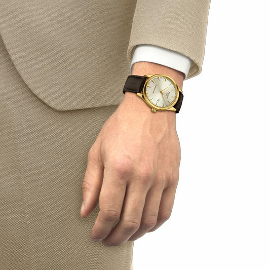 Tissot Gents Classic Dream 40mm Ivory Dial Powermatic Watch T1584073626100