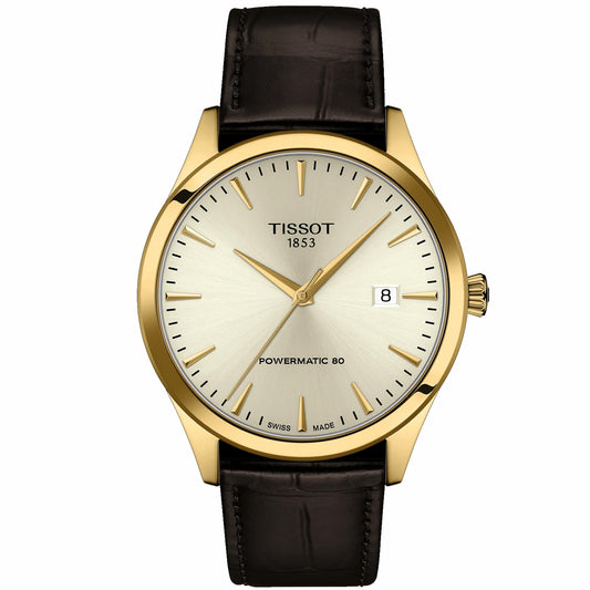 Tissot Gents Classic Dream 40mm Ivory Dial Powermatic Watch T1584073626100
