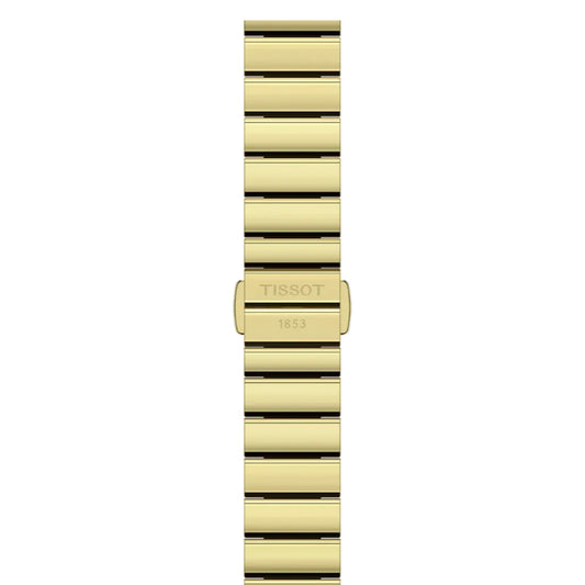 Tissot Ladies Gold Tone SRV Art Deco Inspired Quartz Watch T1601103311300