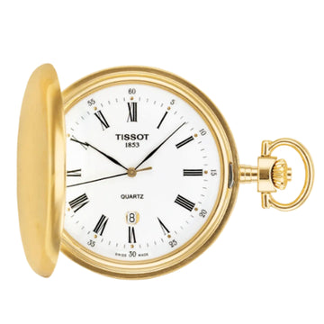 Tissot Gold Tone Quartz Pocket Watch T83455313