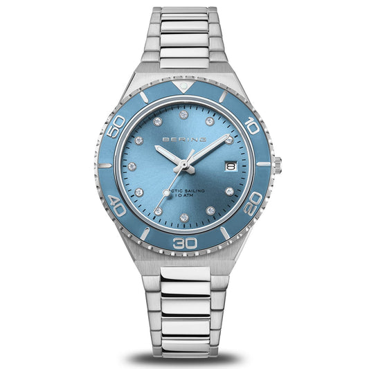 BERING ARTIC SAILING BLUE DIAL/BEZEL 18936-705 - Supplied By: WR Bullen Norwich