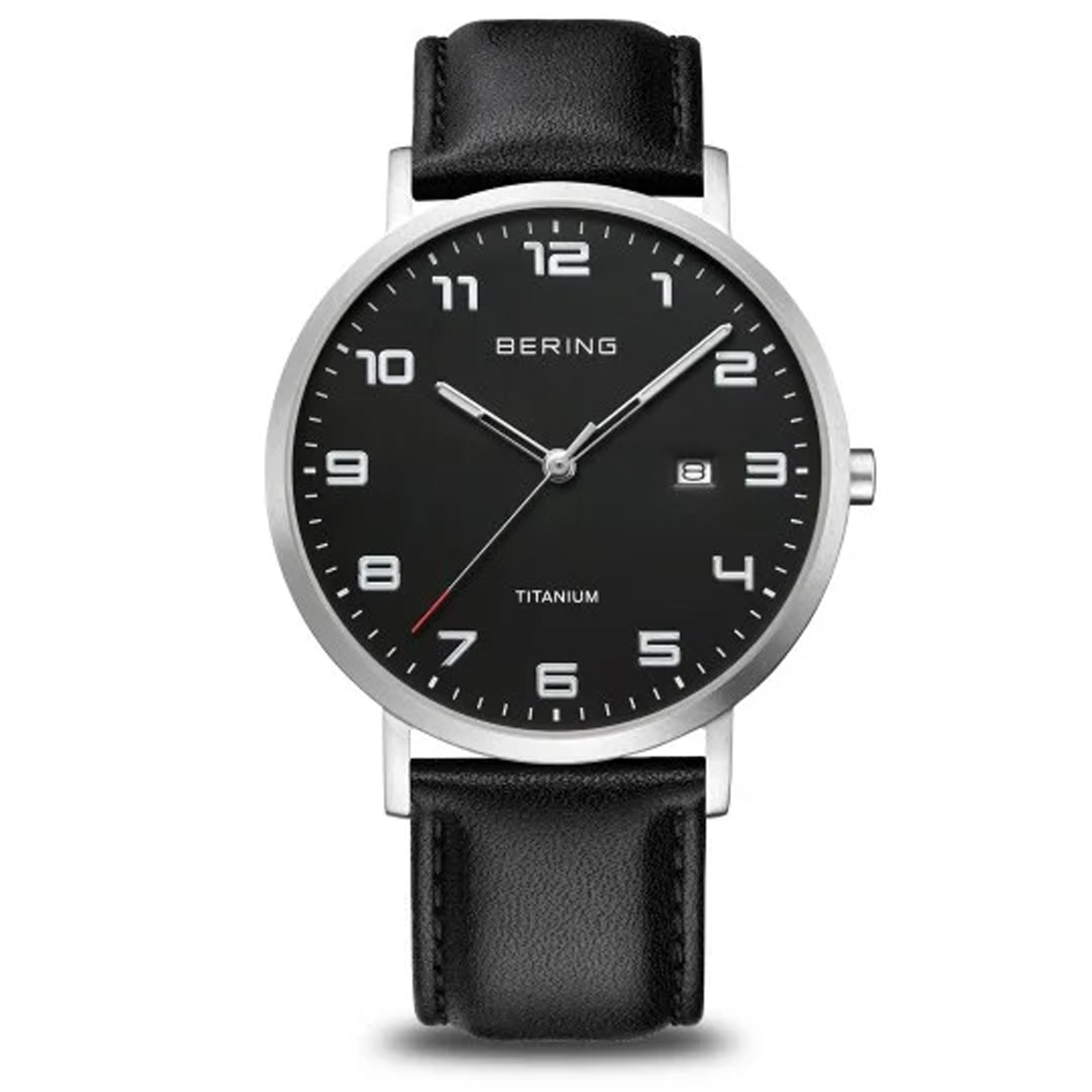 BERING TITANIUM BLACK DIAL 18640-402 - Supplied By: WR Bullen Norwich