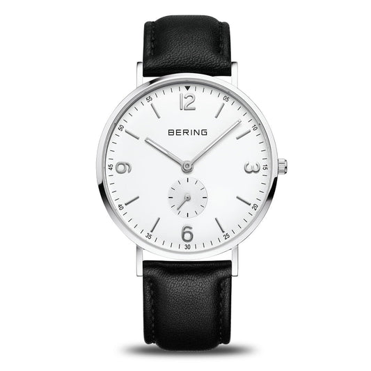 BERING CLASSIC BLACK STRAP 14040-404 - Supplied By: WR Bullen Norwich