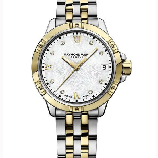 RAYMOND WEIL LADIES TANGO DIAMOND DOT MOTHER OF PEARL DIAL QUARTZ WATCH 5960-STP-00995 - Supplied By: WR Bullen Norwich