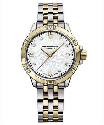 RAYMOND WEIL LADIES TANGO DIAMOND DOT MOTHER OF PEARL DIAL QUARTZ WATCH 5960-STP-00995 - Supplied By: WR Bullen Norwich