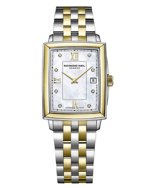 R.WEIL TOCCATA RECTANGLE BI-COLOUR DIAMOND 5925-STP-00995 - Supplied By: WR Bullen Norwich