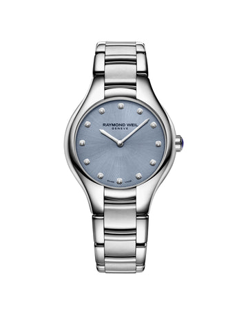 RAYMOND WEIL LADIES NOEMIA DIAMOND DOT DIAL QUARTZ WATCH 5132-ST-050081 - Supplied By: WR Bullen Norwich