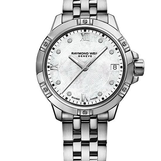 RAYMOND WEIL LADIES TANGO CLASSIC DIAMOND WATCH 5960-ST-00995 - Supplied By: WR Bullen Norwich