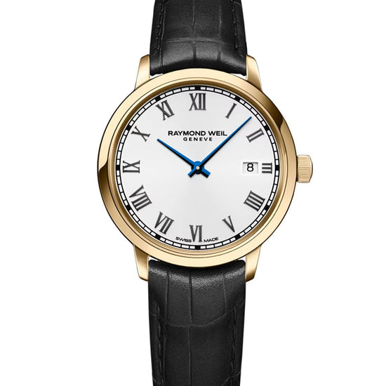 RAYMOND WEIL GENTS TOCCATA CLASSIC ROUND DIAL QUARTZ WATCH 5485-PC-00300 - Supplied By: WR Bullen Norwich