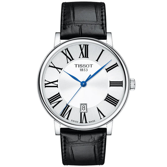 TISSOT CARSON BLACK STRAP T122.410.16.033.00 - Supplied By: WR Bullen Norwich