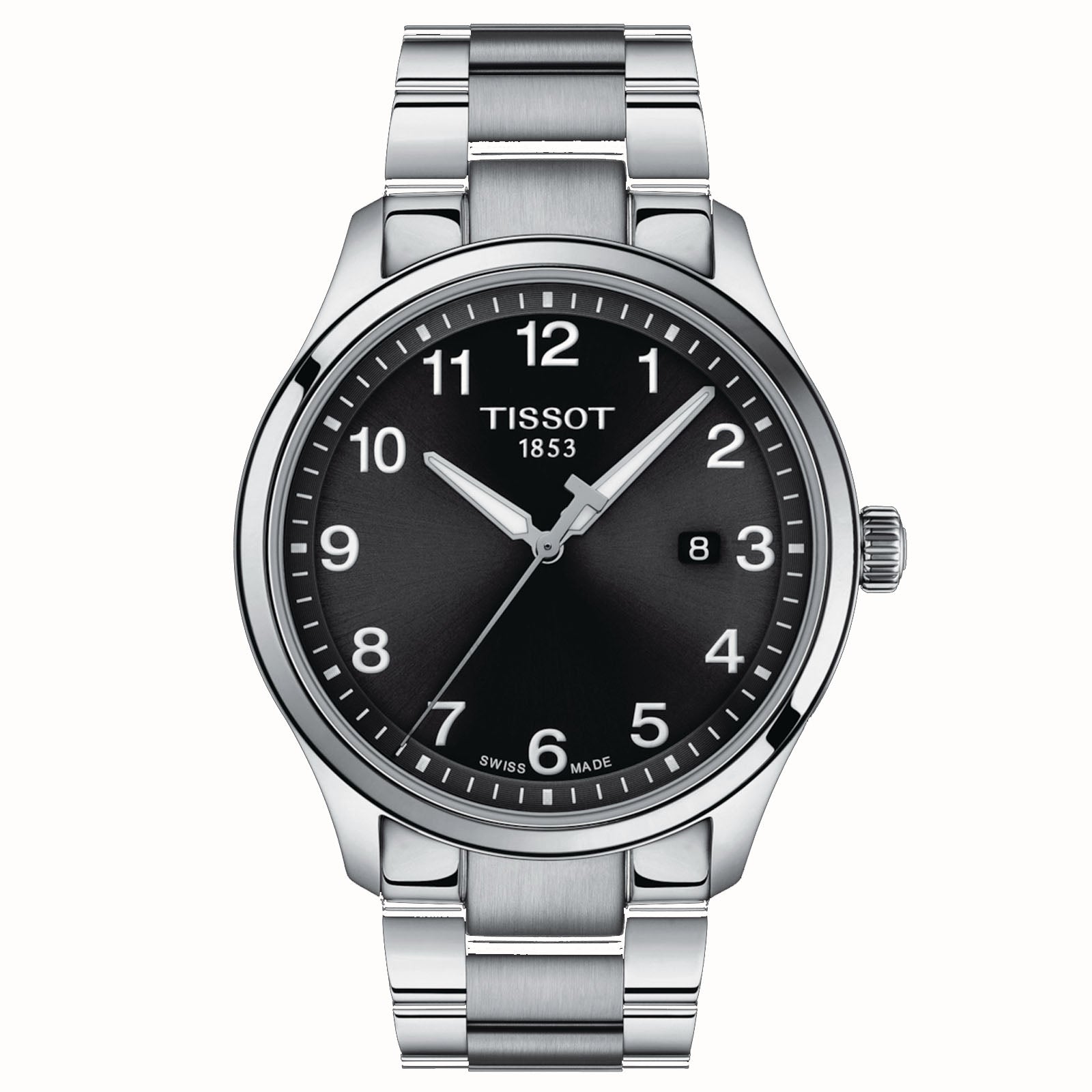 TISSOT GENTS XL CLASSIC BLK DIAL T116.410.11.057.00 - Supplied By: WR Bullen Norwich