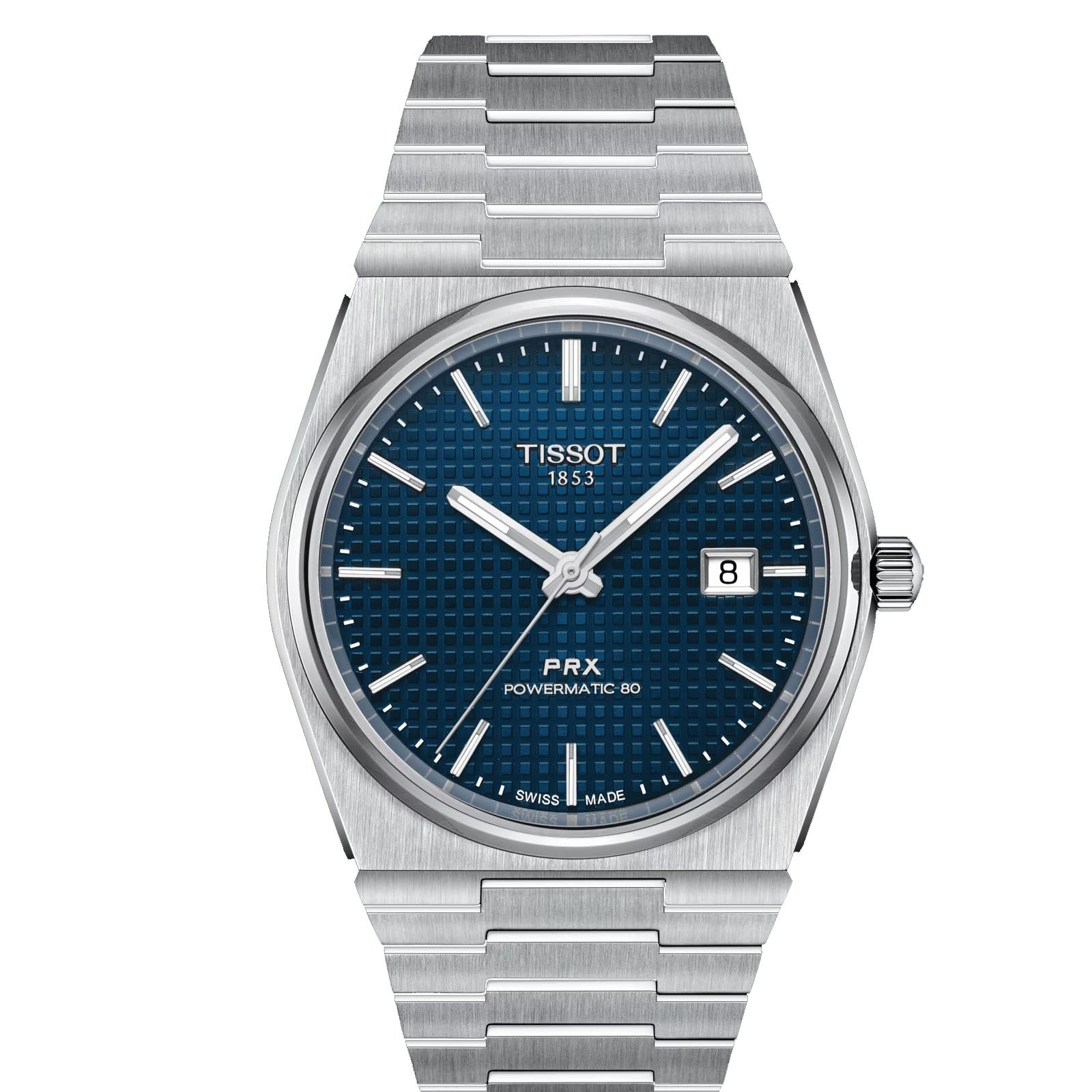 TISSOT PRX PMATIC 80 BLUE DIAL T137.407.11.041.00 - Supplied By: WR Bullen Norwich