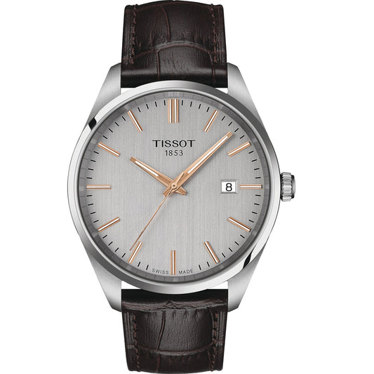 TISSOT PR100 BROWN STRAP T150.410.16.031.00 - Supplied By: WR Bullen Norwich