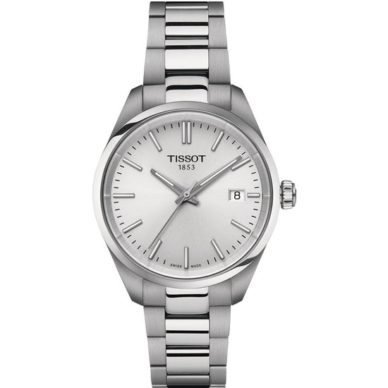 TISSOT PR100 SILVER DIAL T1502101103100 - Supplied By: WR Bullen Norwich