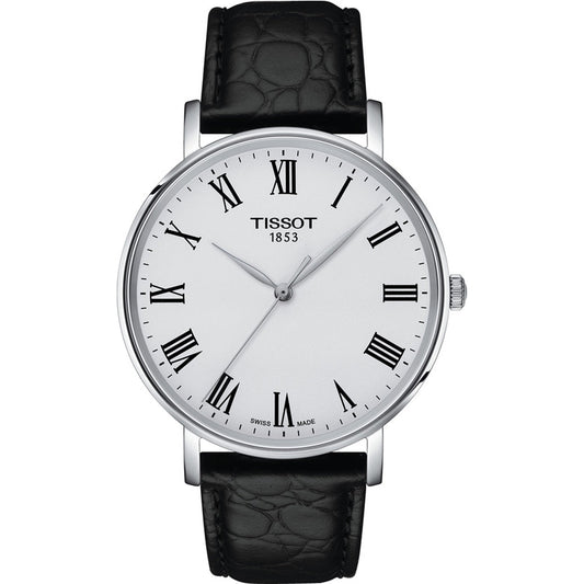 TISSOT EVERYTIME BLACK STRAP T1434101603300 - Supplied By: WR Bullen Norwich