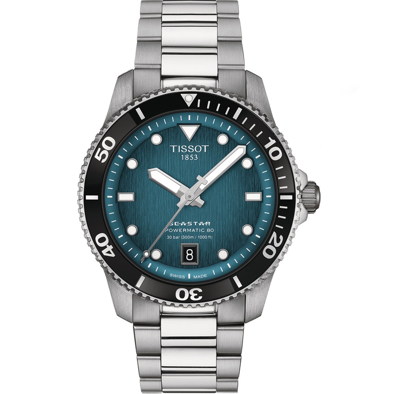 TISSOT SEASTAR BLUE DIAL T120.807.11.091.00 - Supplied By: WR Bullen Norwich