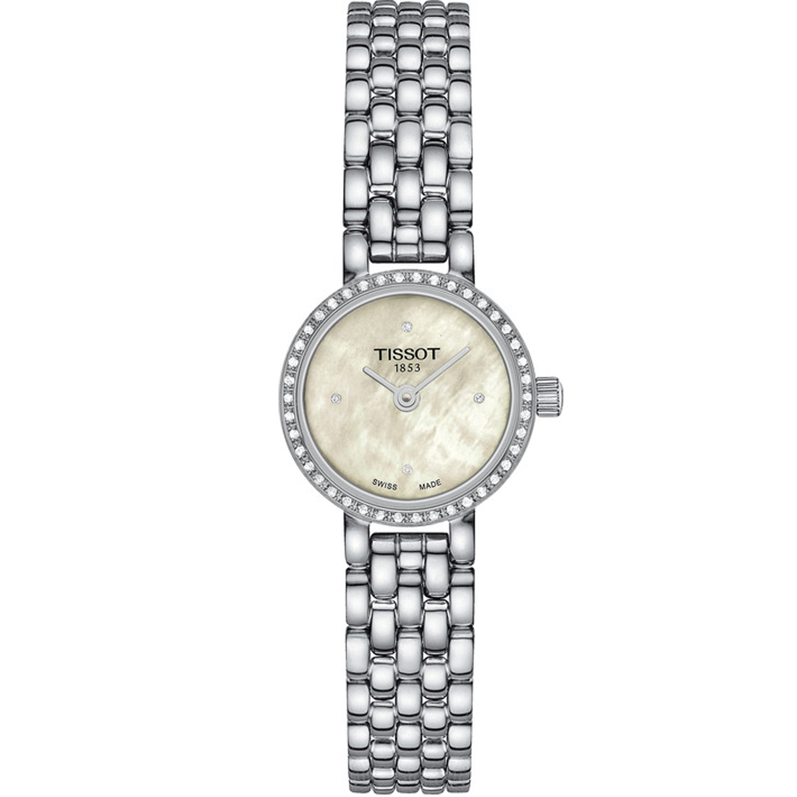 TISSOT LOVELY DIAMOND MOP DIAL T140.009.61.116.00 - Supplied By: WR Bullen Norwich